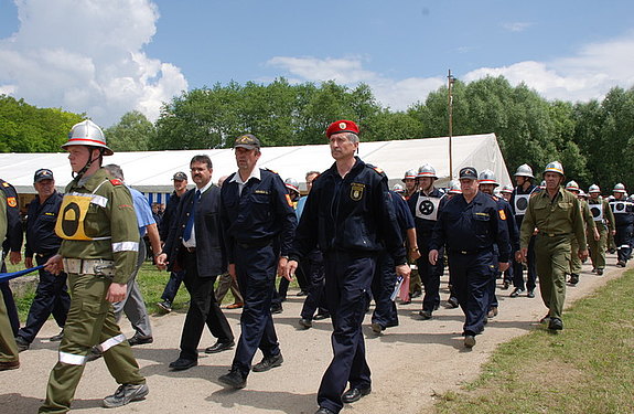 Feuerwehrwettkämpfe in Zwentendorf